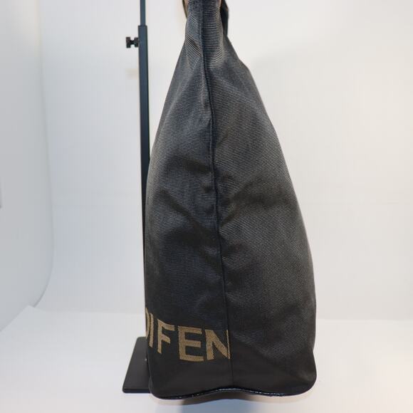 Vintage Fendi Black Nylon Logo Tote Bag - Picture 3 of 10